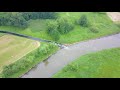 Rzeka wisła w Bieruniu Nowym. 31 maj 2018