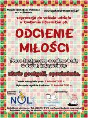 BIBLIOTEKA ZAPRASZA NA KONKURS LITERACKI     